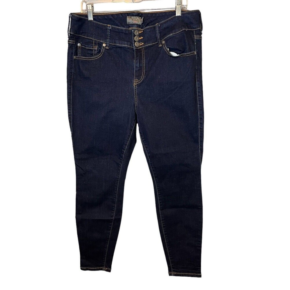 Torrid Women's Jegging Skinny Super Stretch‎ High-Rise Jean Size 16S Blue